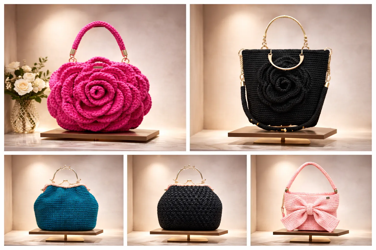 Coleccion de carteras artesanales